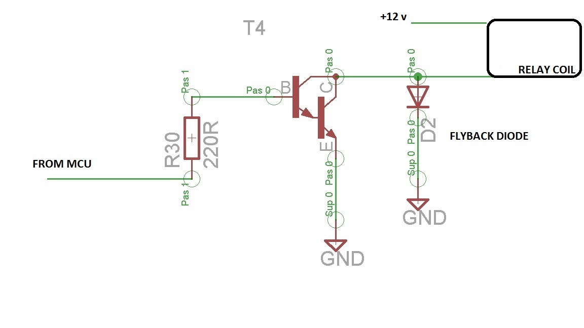 darlington + relay flyback diode Forum for Electronics