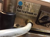 Frytkownica FKI - Model VSFK1615GD - termostat bezpieczeństwa Frytkownica FKI - Model VSFK1615GD - termostat bezpieczeństwa