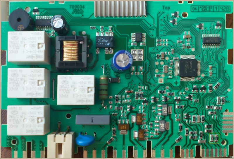 Bosch SRV55T13EU/44 - uszkodzony ULN2003AFWG i przekaźniki w zmywarce - jak naprawić?