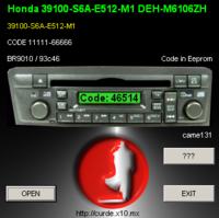 Honda DEH-M6106ZH - Potrzebuje wsadu pamięci.