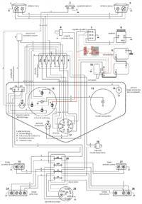 Ursus C360 - Complete ignition switch diagram. More parking lots Ursus C360 - Complete ignition switch diagram. More parking lots