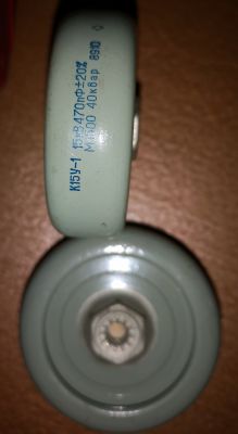 15kV 470pF - Informacje o kondensatorach wysokiego napięcia