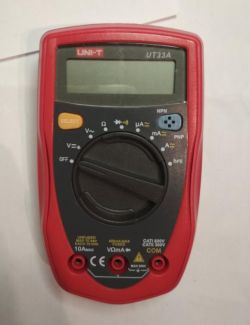 UNI-T UT33A - Mały miernik w wersji automatycznej. UNI-T UT33A - Mały miernik w wersji automatycznej.