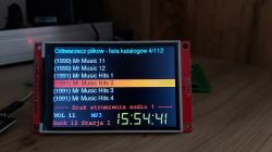 Internet radio and audio file player on ESP32-S3