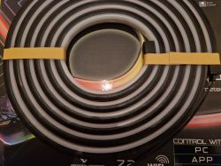 Coiled LED strip Battletron Desk LED STRIP.