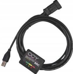 Kabel diagnostyczny USB do instalacji gazowej BRC z kontrolkami LED