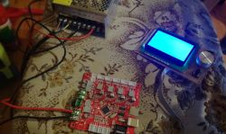 Wyświetlacz od drukarki 3D podłączony do płyty głównej Anet A8