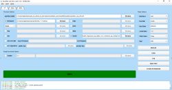 User interface of Bouffalo Lab Dev Cube 1.8.0 program with configured firmware options.