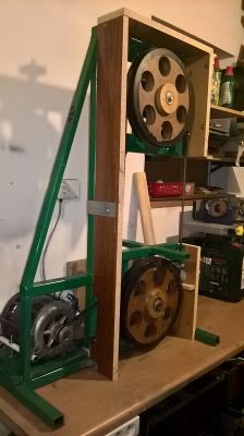Bandsaw from what was in the workshop
