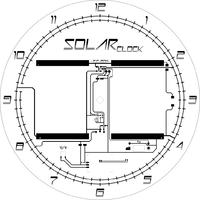 Zegar słoneczny elektronika