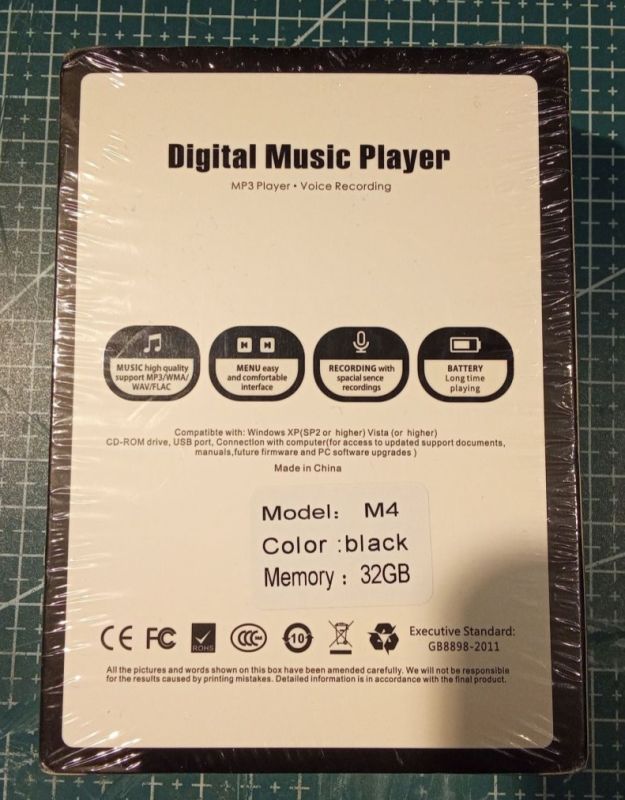 Słuchać każdy może - Digital Music Player M4 - prezentacja kieszonkowego odtwarzacza.