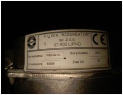 Falownik ESTYMA PLATINUM BIO - brak zmiany obrotów wentylatora WBS-6a AL i oddzielne zasilanie