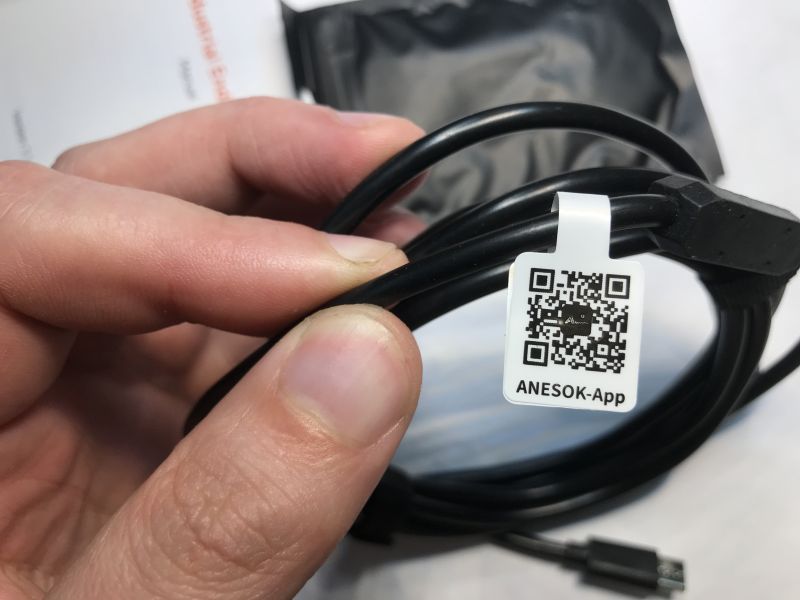 W300 endoscope with Wi-Fi, Anesok app - pairing, presentation, recordings