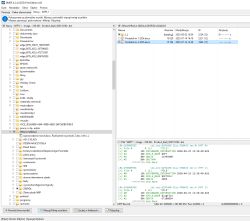 Interfejs programu DMDE z widocznymi folderami i dwoma plikami DOCX do odzyskania