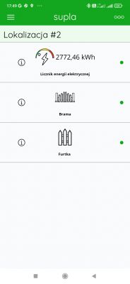 Google Home widzi tylko urządzenie Supla SBW-01 - Jak dodać Nice SBP-01 i licznik energii?