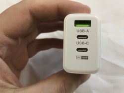 GaN 65W power supply/charger bought for four quid from Aliexpress - tests, thermal imaging, user ris