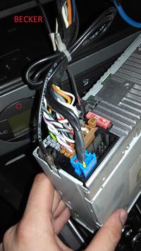 Radio ford -radio becker. Inne wejścia