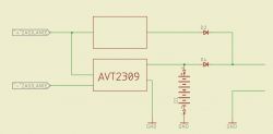 AVT2309 - podłączenie GND do istniejącego układu