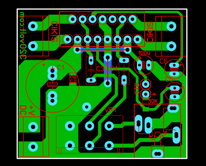 2x35W Moduł wzmacniacza audio