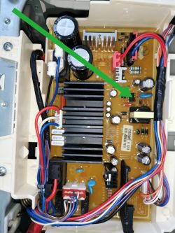 Samsung WF1124CXAC VRT - Szarpie bębnem, następnie błąd E3, silnik bezszczotkowy Samsung WF1124CXAC VRT - Szarpie bębnem, następnie błąd E3, silnik bezszczotkowy