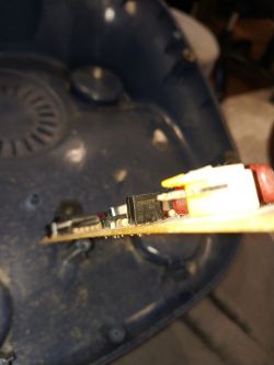 Masażer Body Help Energy Max400 YH2002C - identyfikacja uszkodzonego tranzystora