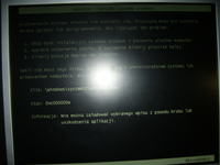 Błąd przy instalacji windows 7 64 bit obok 32 bit