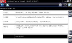 Opel Corsa D 2008 - Uszkodzony moduł BCM GM13265078, przekopiowany EPROM 28000766