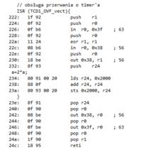XMEGA128A1 - błędna obsługa przerwania Code czy AS6 - ?