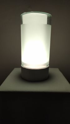 Prosta lampka nocna RGB WiFi w stylu Xiaomi - WS2812B + ESP8266 ESP-01S + słoik