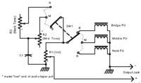 Jak połączyć przetworniki i potencjometry w gitarze elektrycznej? Schemat?