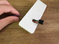 Zegar biurkowy w stylu Space Invaders