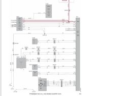 Schemat elektryczny modułu ICM i jego połączeń z innymi komponentami pojazdu
