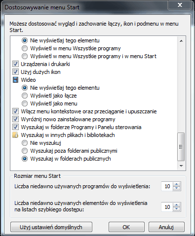 Windows 7 - brak reakcji na pasku zadań i pulpicie po zalogowaniu