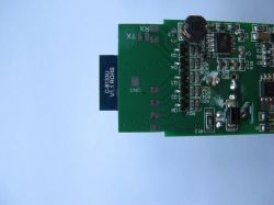 PCB with C-Chip C-8133U Module Image of a PCB with C-Chip C-8133U module.