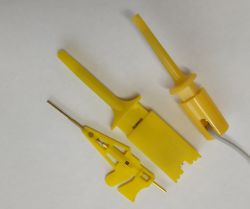 Przegląd chwytaków, igieł, krokodylków pomiarowych