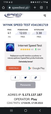 Dobór internetu oraz routera i anteny zewnetrznej.