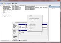 Jak podzielić pendrive ADATA 16GB na partycje widoczne na Windows 7?