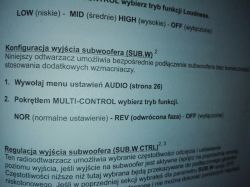 Radio Pioneer - pytanie na temat jednego z ustawień