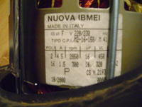 Ardo - Silnik od pralki NUOVA IBMEI made in Italy zmiana obrotów WIROWANIA