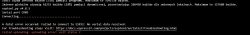 ESP32 Upload Error Screenshot of an error during program upload to ESP32.