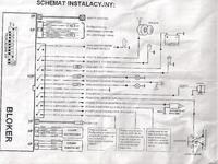 Audi A4 - Czy schemat alarmu Stig Bloker 46M jest poprawny?