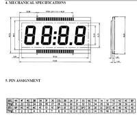 ATMega 644p - Jak komunikować się z LCD 4x7 seg w stoperze?