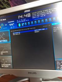 Dlaczego system nie bootuje z dysku SSD ADATA SU800? W BIOS-ie jest ustawiony.