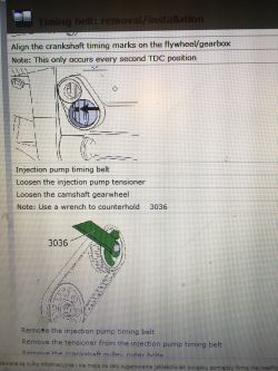Vw lt 2.5 tdi R5 ANJ - Trudności w ustawieniu kąta wtrysku, pytanie o koło walka rozrządu