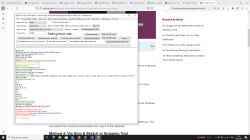 Screenshot of BK7231 Flasher software showing OBK configuration load failure error