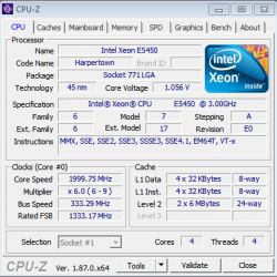 Jak podkręcić Xeon e5450, RAM Geil i Asus R7 250X - ustawienia napięcia i taktowania