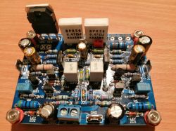 Klon musical Fidelity a1 - Pali tranzystor 2sa1941 na końcówce.