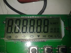 steinberg SBS-LW-7500A - uszkodzona waga,zawieszony wyświetlacz