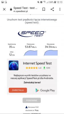 Huawei B315s-22 w Inowrocławiu - niska prędkość internetu LTE
