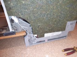 Zmywarka Siemens SR65M038EU/32 włączniki przy zawiasach